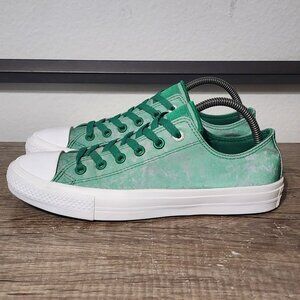Converse Chuck Taylor II Women's Athletic Shoes Size 9.5 Green